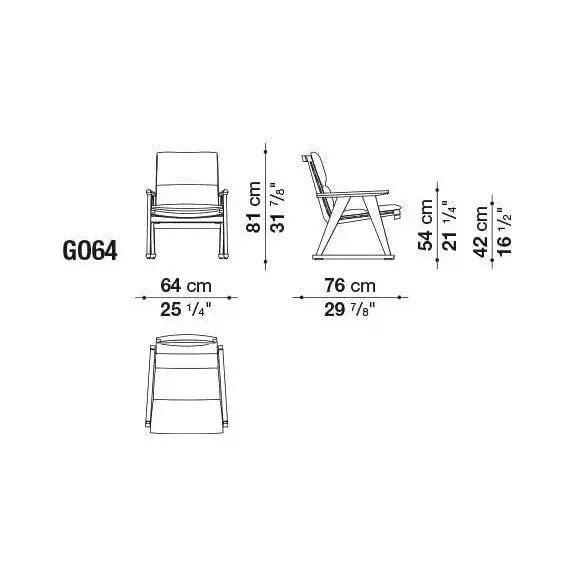 Gio Armchair | B&B Italia | JANGEORGe Interior Design