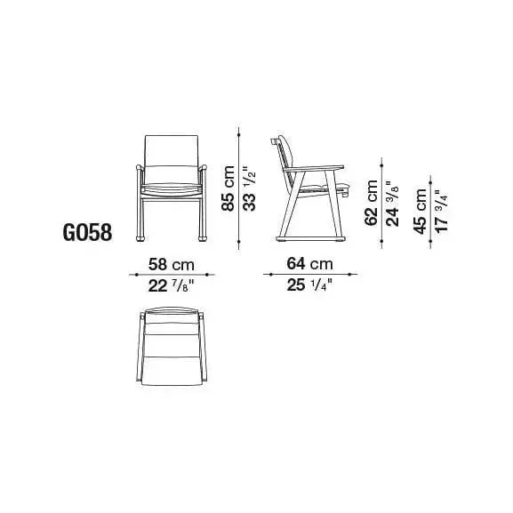 Gio Chair | B&B Italia | JANGEORGe Interior Design