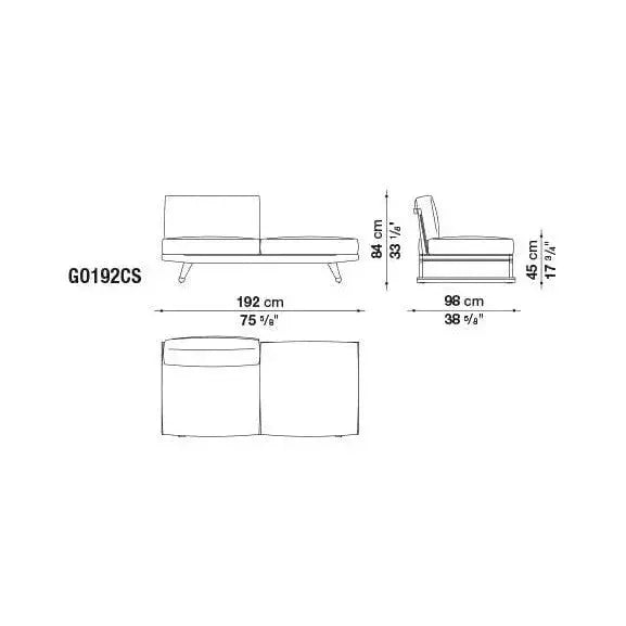 Gio Sofa | B&B Italia | JANGEORGe Interior Design