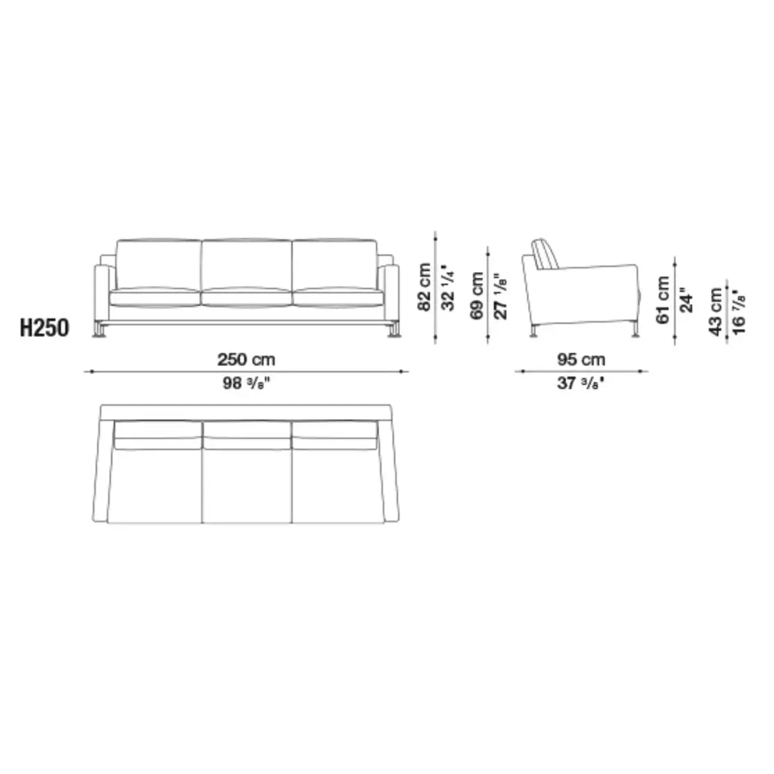 Harry Sofa | B&B Italia | JANGEORGe Interior Design