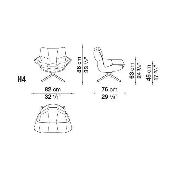 Husk Outdoor Armchair | B&B Italia | JANGEORGe Interior Design