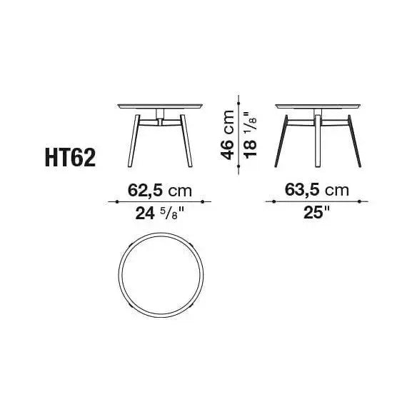 Husk Small Table | B&B Italia | JANGEORGe Interior Design