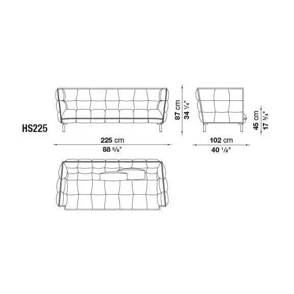 Husk Sofa | B&B Italia | JANGEORGe Interior Design