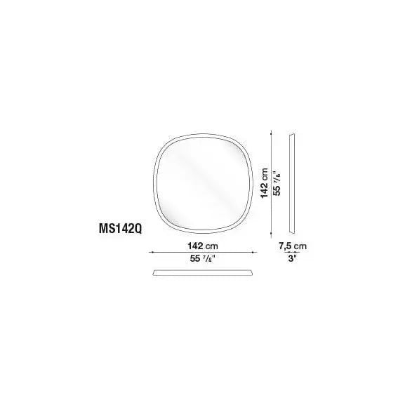 Madison Mirror | B&B Italia | JANGEORGe Interior Design