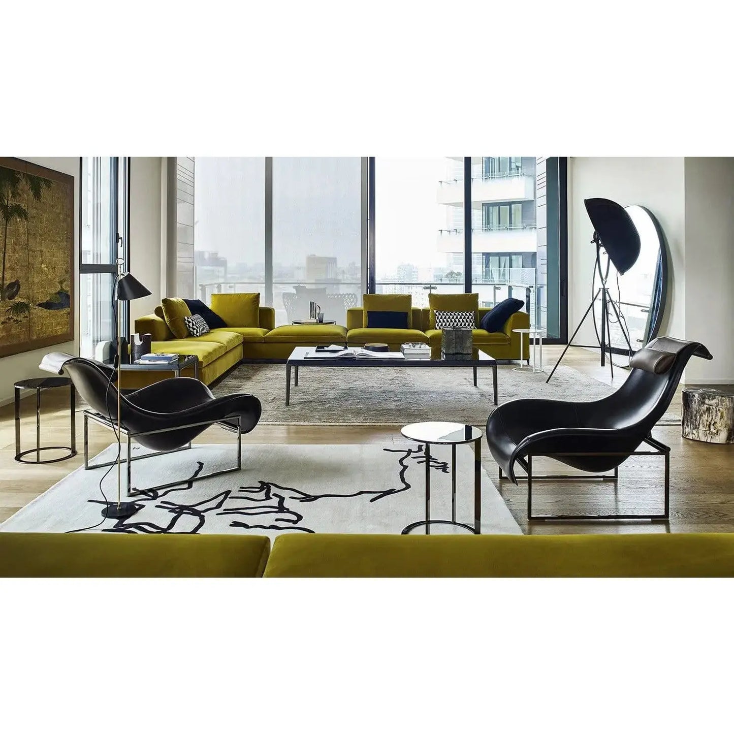 Mart Small Swivel Armchair | B&B Italia | JANGEORGe Interior Design