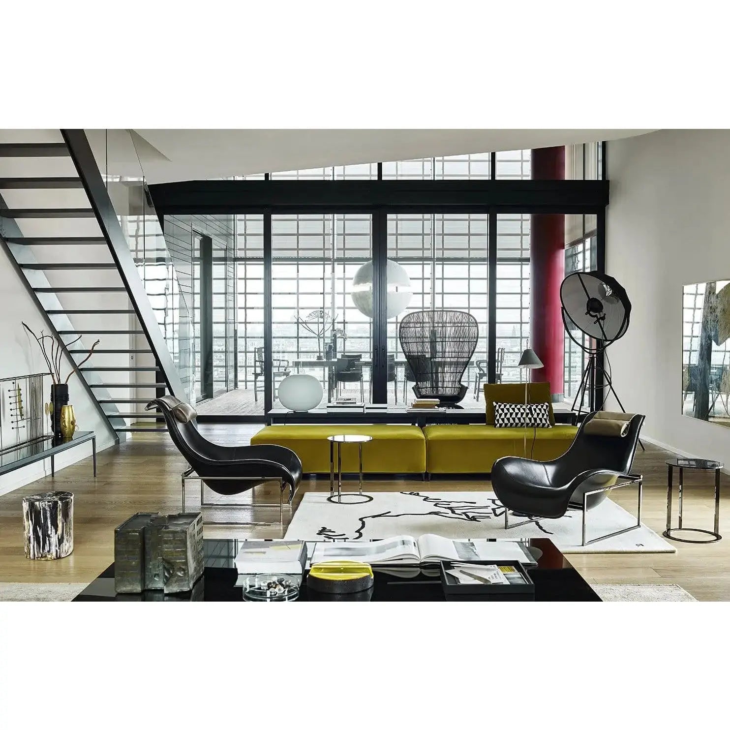 Mart Small Swivel Armchair | B&B Italia | JANGEORGe Interior Design