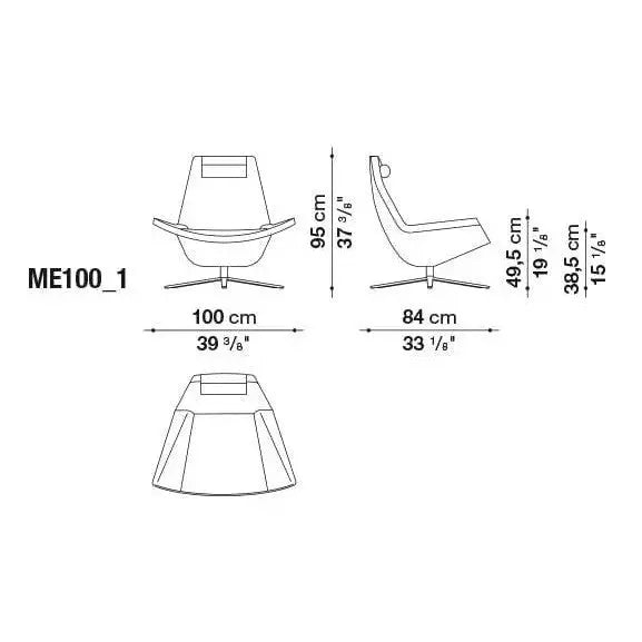 Metropolitan Armchair | B&B Italia | JANGEORGe Interior Design