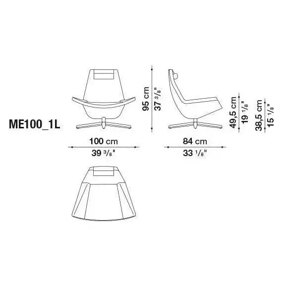 Metropolitan Armchair | B&B Italia | JANGEORGe Interior Design