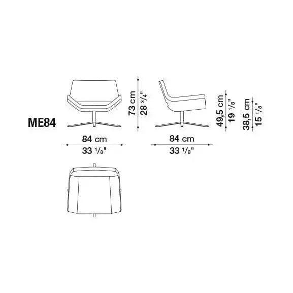 Metropolitan Armchair | B&B Italia | JANGEORGe Interior Design