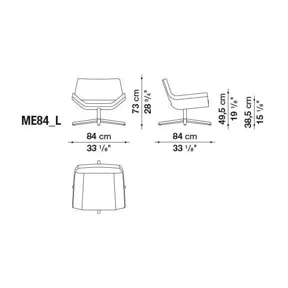 Metropolitan Armchair | B&B Italia | JANGEORGe Interior Design
