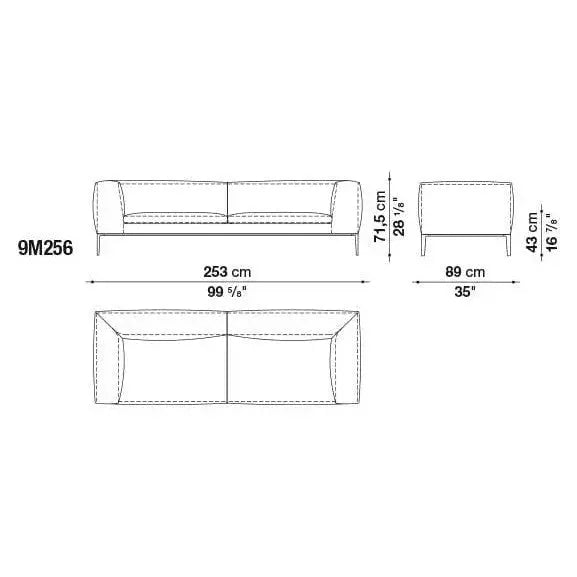 Michel Club Sofa | B&B Italia | JANGEORGe Interior Design