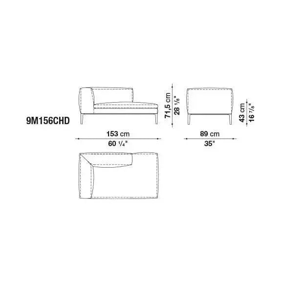 Michel Sofa | B&B Italia | JANGEORGe Interior Design