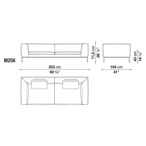 Michel Club Sofa | B&B Italia | JANGEORGe Interior Design