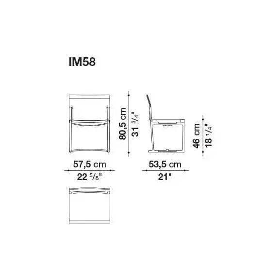 Mirto Indoor Chair | B&B Italia | JANGEORGe Interior Design