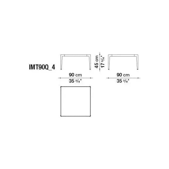 Mirto Indoor Small Table | B&B Italia | JANGEORGe Interior Design