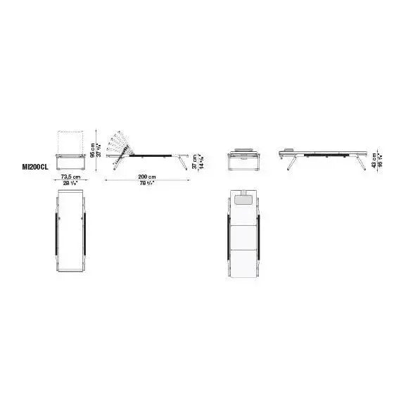 Mirto Outdoor Chaise Longue | B&B Italia | JANGEORGe Interior Design