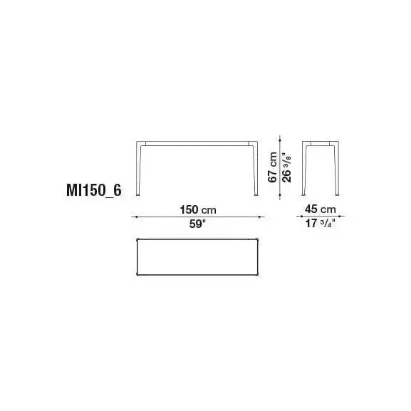 Mirto Outdoor Side Table | B&B Italia | JANGEORGe Interior Design