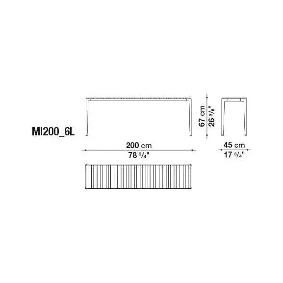 Mirto Outdoor Side Table | B&B Italia | JANGEORGe Interior Design