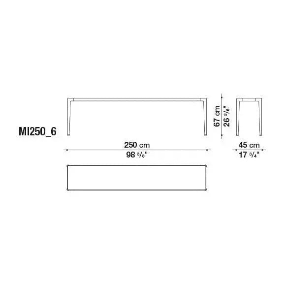 Mirto Outdoor Side Table | B&B Italia | JANGEORGe Interior Design