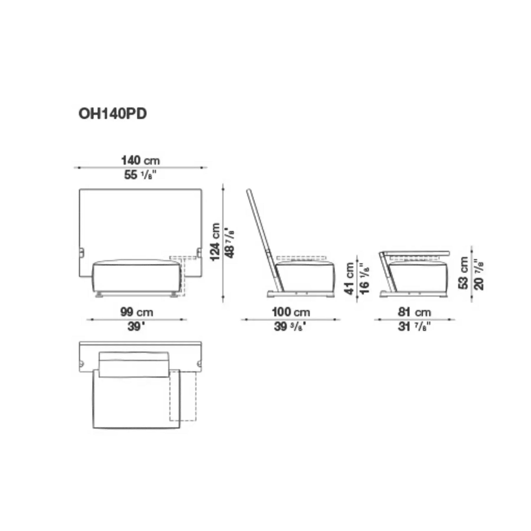 Oh, it rains! Armchair | B&B Italia | JANGEORGe Interior Design