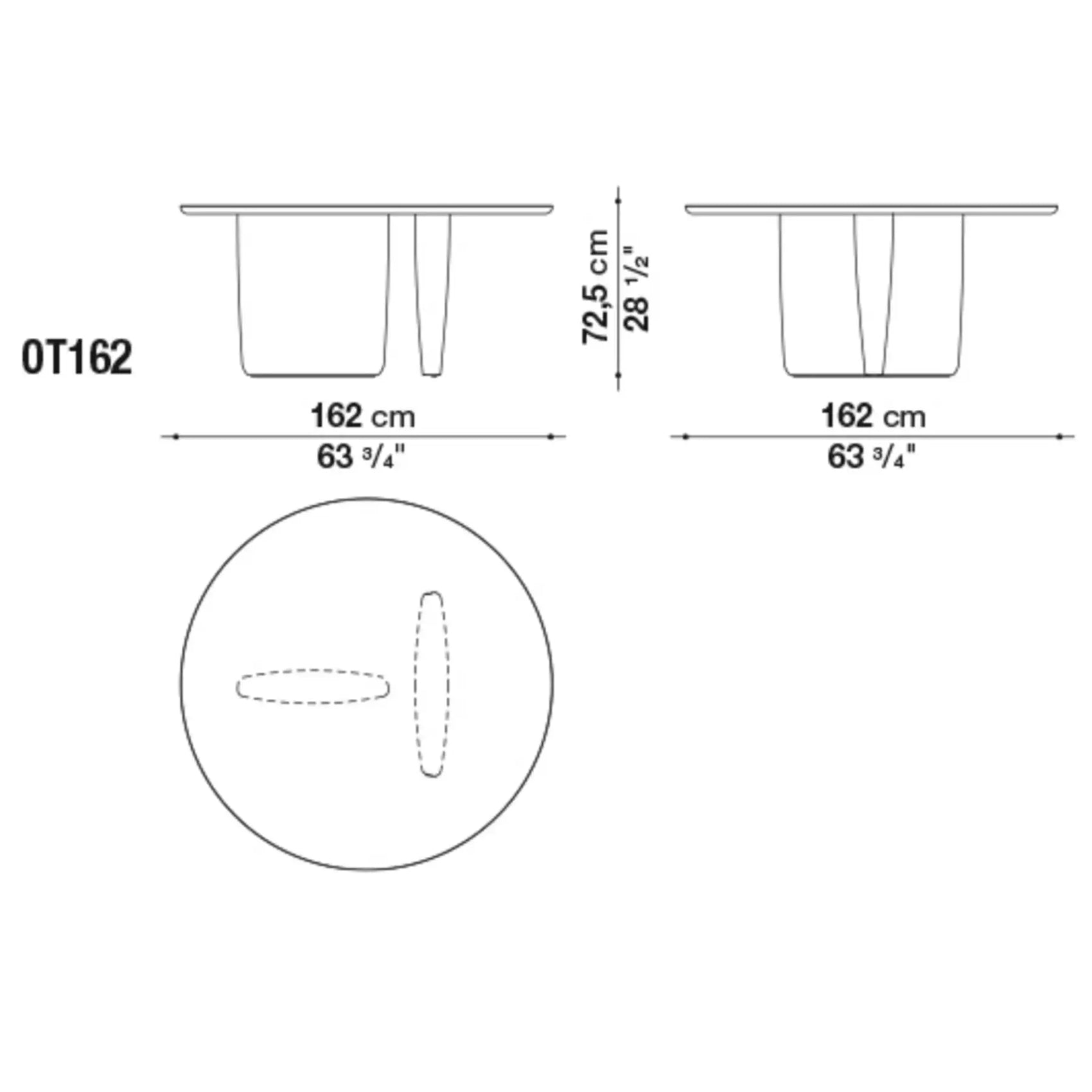 Tobi-Ishi Outdoor - Round Table 162cm (OT162) - JANGEORGe Interiors & Furniture