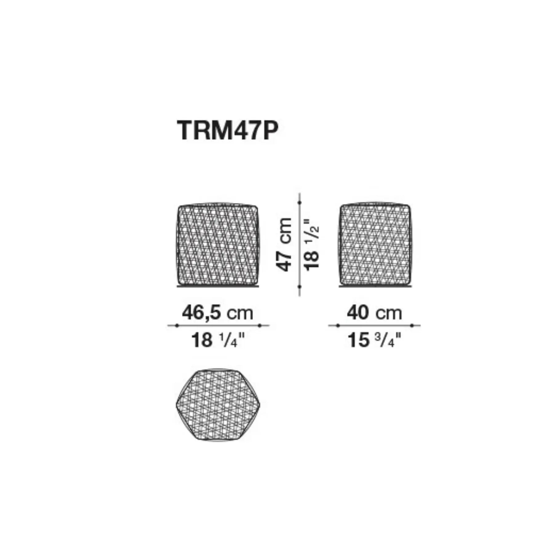 Tramae Ottoman | B&B Italia | JANGEORGe Interior Design