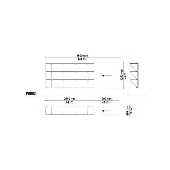Pab Wallsystem | B&B Italia | JANGEORGe Interior Design