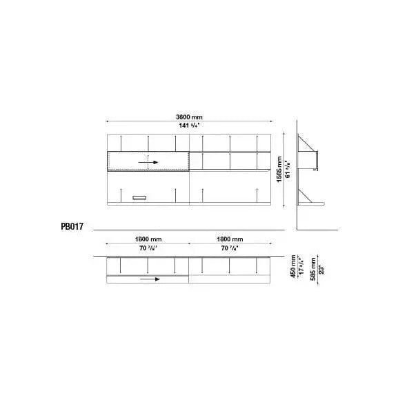 Pab Wallsystem | B&B Italia | JANGEORGe Interior Design