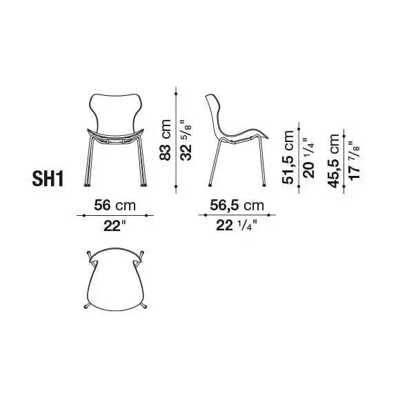 Papilio Shell Chair | B&B Italia | JANGEORGe Interior Design