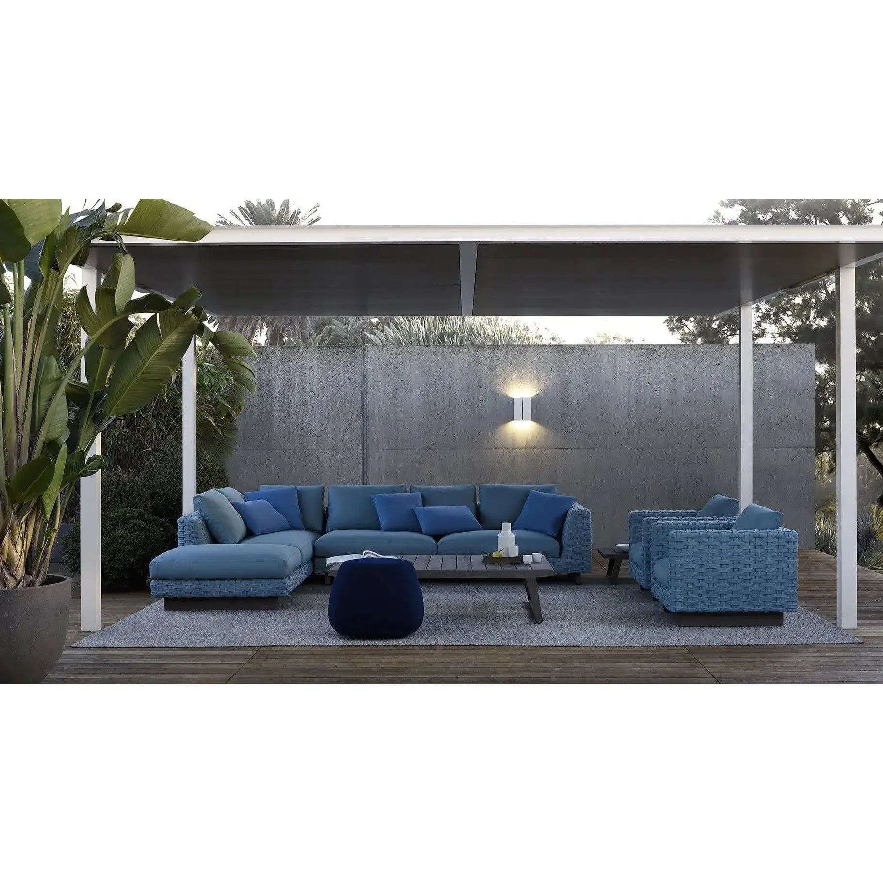 Ray Outdoor Fabric Armchair | B&B Italia | JANGEORGe Interior Design