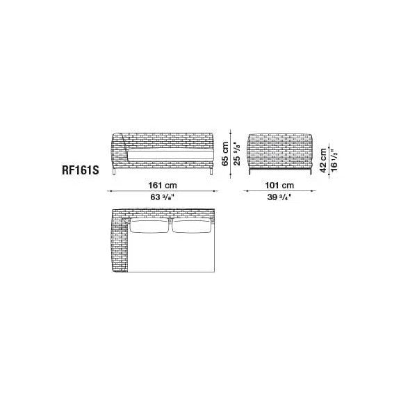Ray Outdoor Fabric Sofa | B&B Italia | JANGEORGe Interior Design