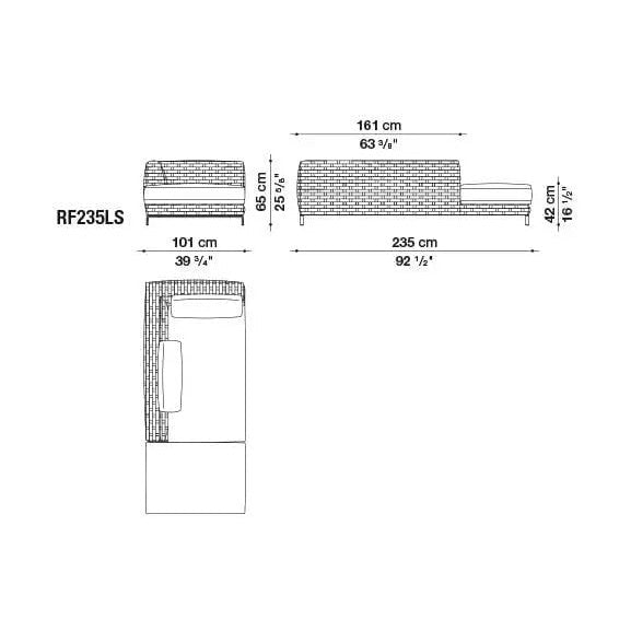 Ray Outdoor Fabric Sofa | B&B Italia | JANGEORGe Interior Design