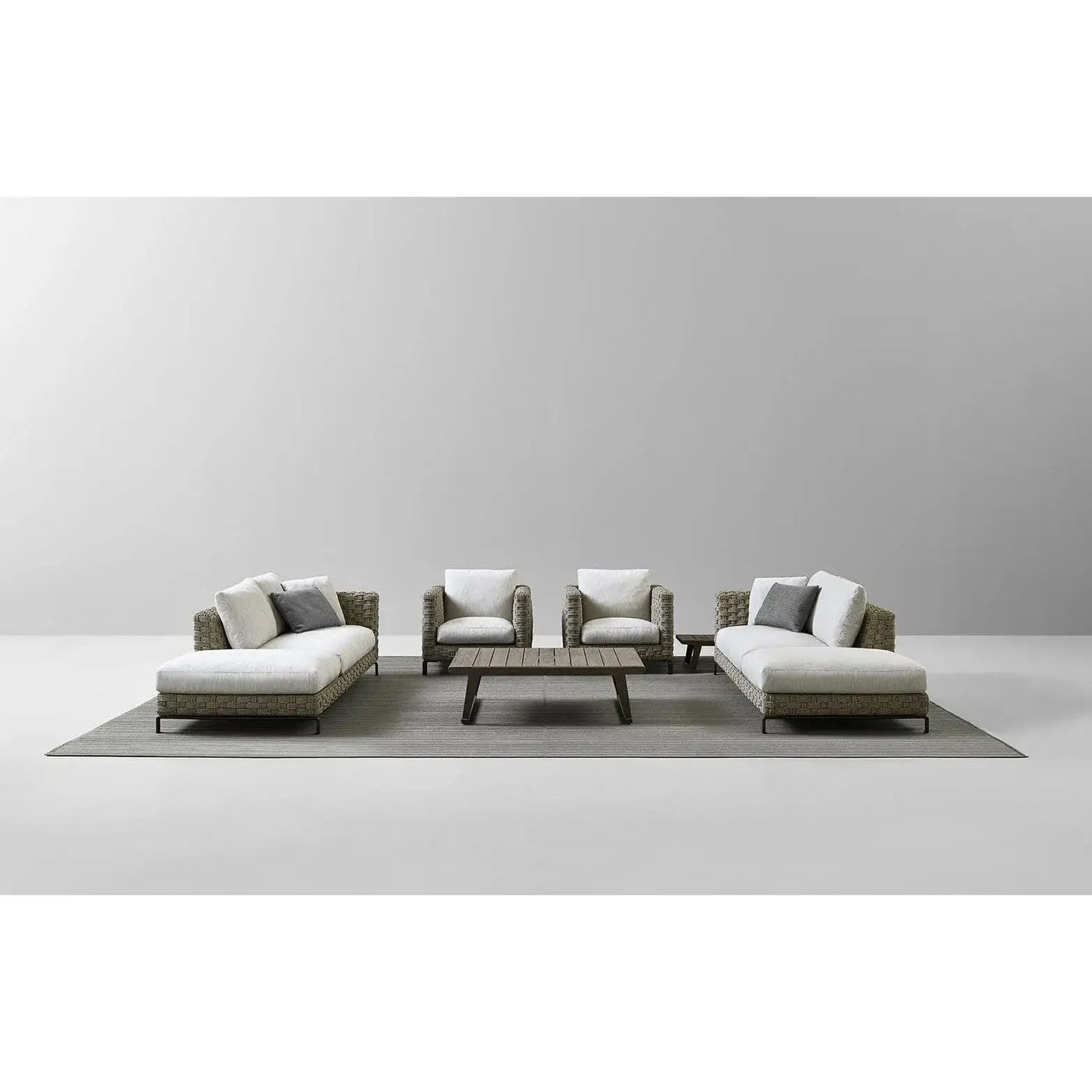 Ray Outdoor Natural Sofa | B&B Italia | JANGEORGe Interior Design