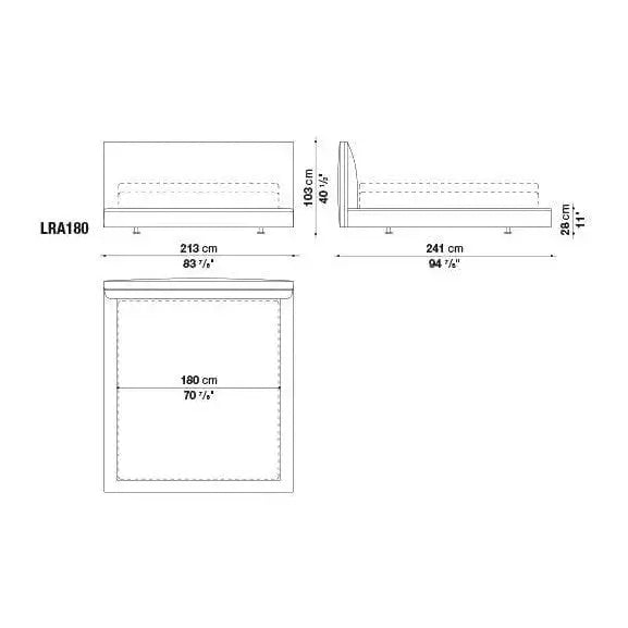 Richard Bed | B&B Italia | JANGEORGe Interior Design