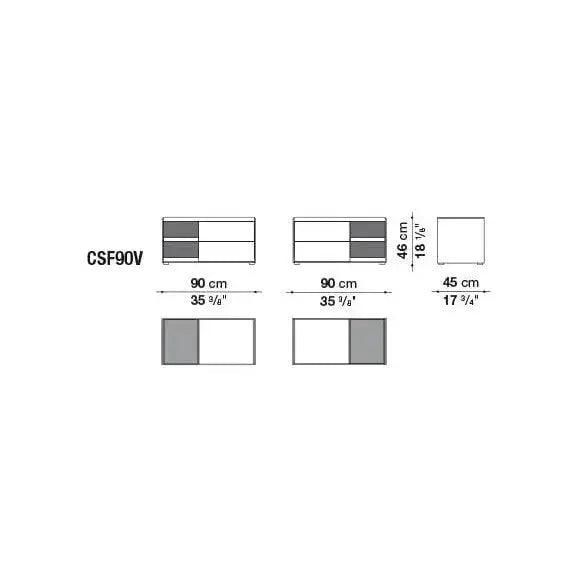 Surface Storage Unit | B&B Italia | JANGEORGe Interior Design