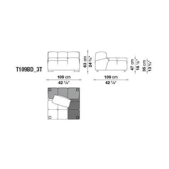 Tufty-Time '15 Sofa | B&B Italia | JANGEORGe Interior Design