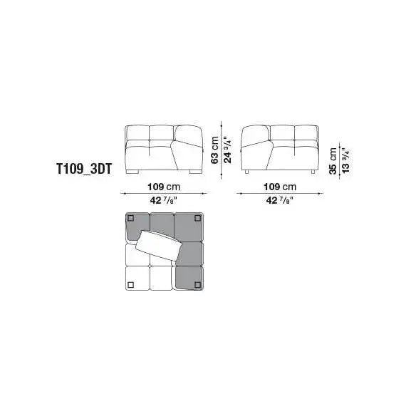 Tufty-Time '15 Sofa | B&B Italia | JANGEORGe Interior Design