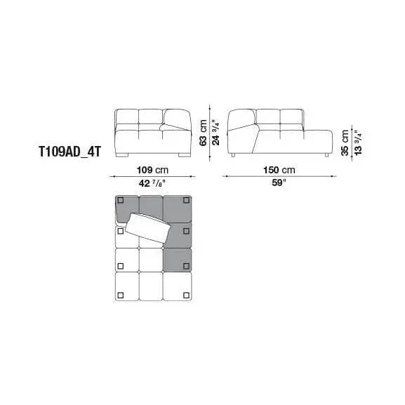 Tufty-Time '15 Sofa | B&B Italia | JANGEORGe Interior Design
