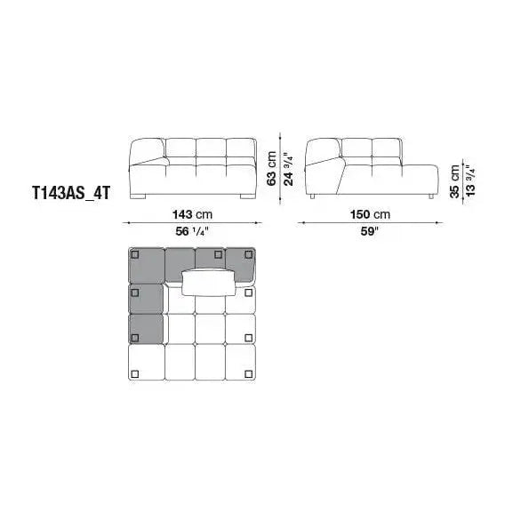 Tufty-Time '15 Sofa | B&B Italia | JANGEORGe Interior Design