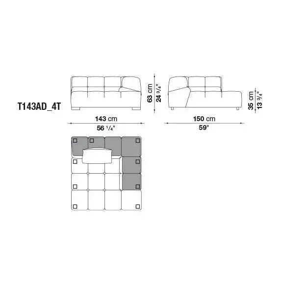 Tufty-Time '15 Sofa | B&B Italia | JANGEORGe Interior Design