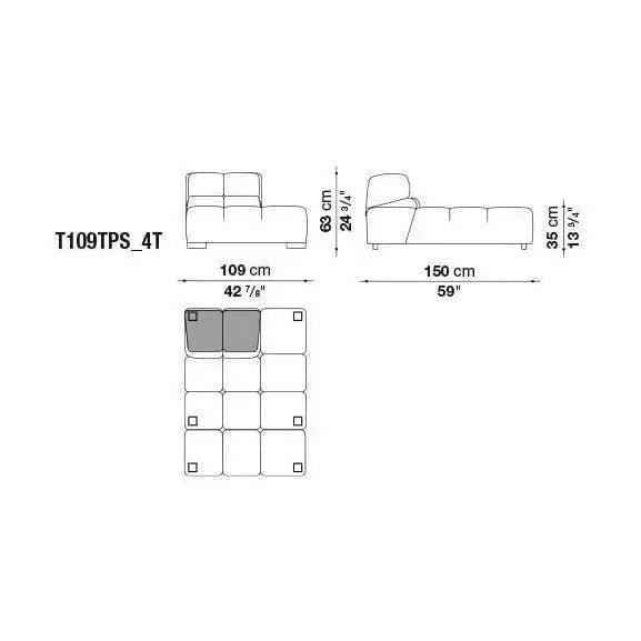 Tufty-Time '15 Sofa | B&B Italia | JANGEORGe Interior Design