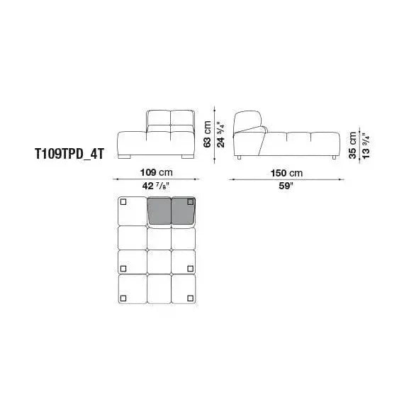 Tufty-Time '15 Sofa | B&B Italia | JANGEORGe Interior Design