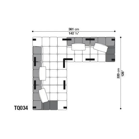 Tufty-Time '15 Sofa | B&B Italia | JANGEORGe Interior Design