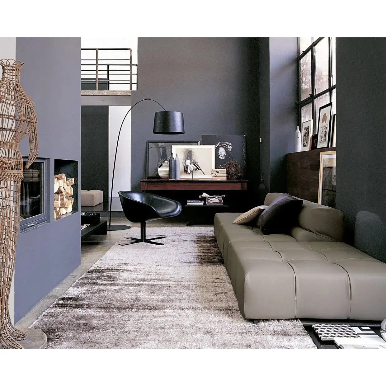 Tufty-Time Leather Sofa | B&B Italia | JANGEORGe Interior Design
