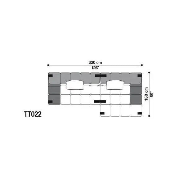 Tufty-Time Leather Sofa | B&B Italia | JANGEORGe Interior Design