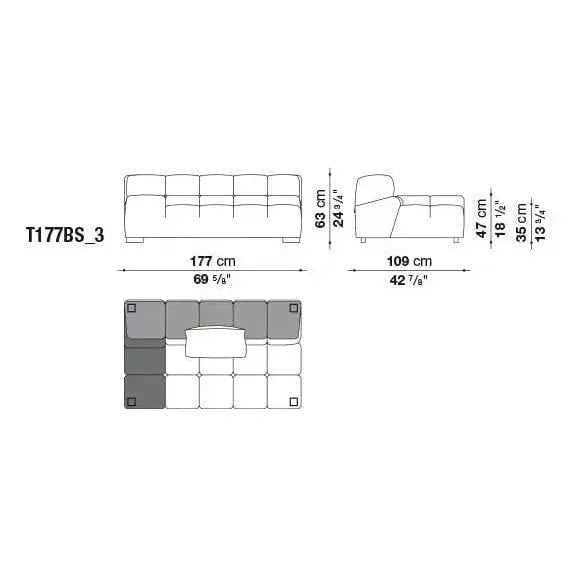 Tufty-Time Sofa | B&B Italia | JANGEORGe Interior Design