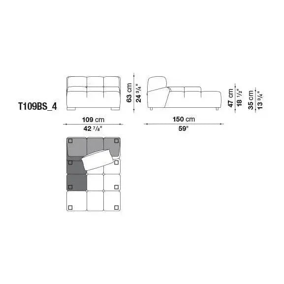 Tufty-Time Sofa | B&B Italia | JANGEORGe Interior Design