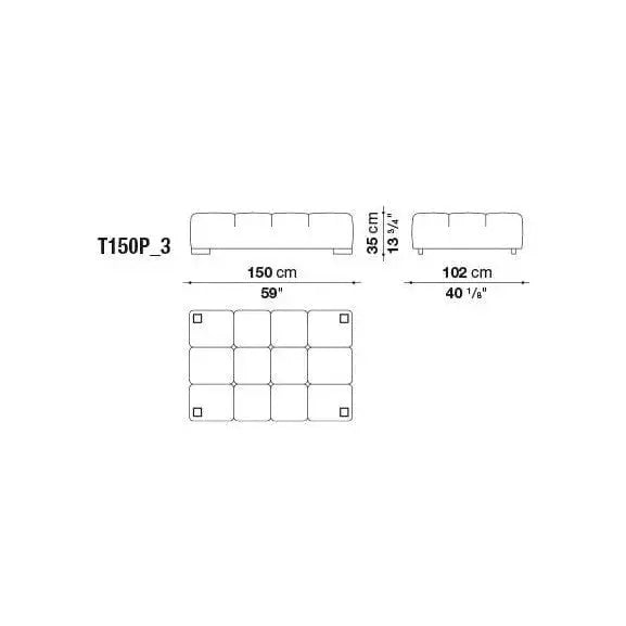 Tufty-Time Sofa | B&B Italia | JANGEORGe Interior Design