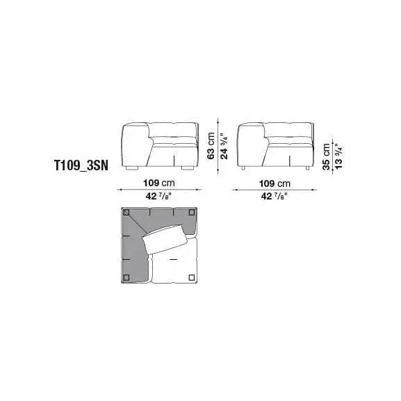 Tufty-Too Sofa | B&B Italia | JANGEORGe Interior Design