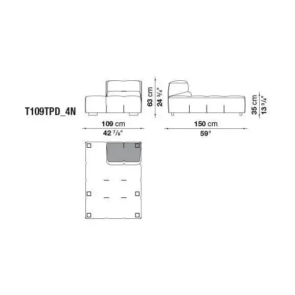 Tufty-Too Sofa | B&B Italia | JANGEORGe Interior Design